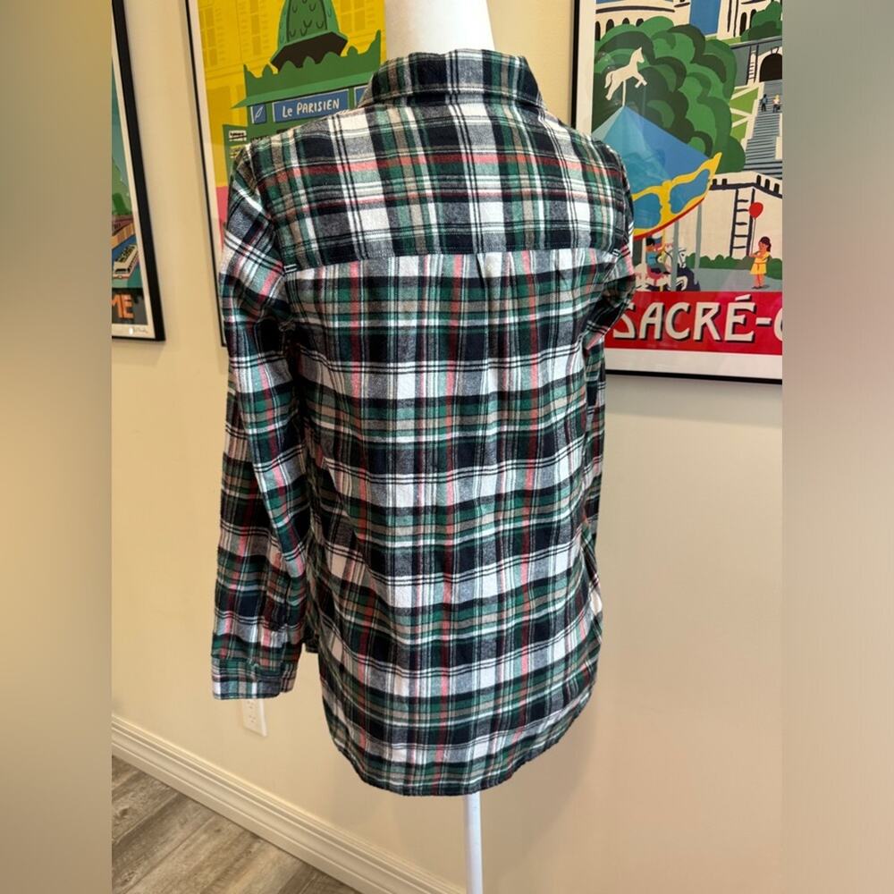 Madewell Plaid Flannel Shirt - Size XS - Picture 2 of 6